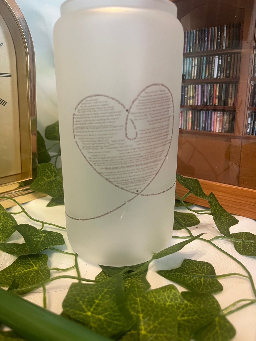 Xoxo glass